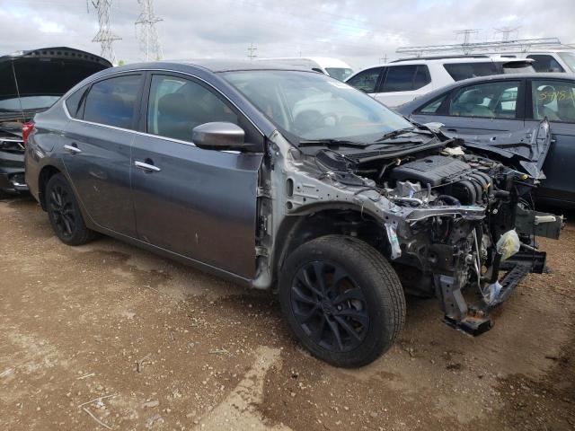 3N1AB7AP1HY409308 - 2017 NISSAN SENTRA S GRAY photo 4