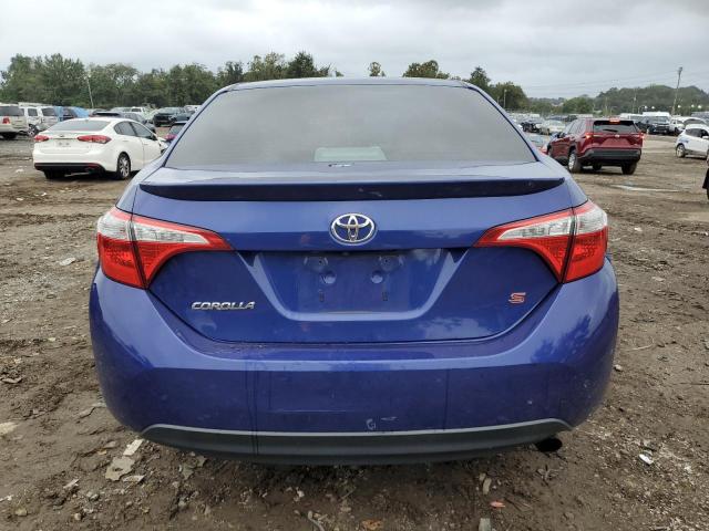 2T1BURHE2GC647176 - 2016 TOYOTA COROLLA L BLUE photo 6