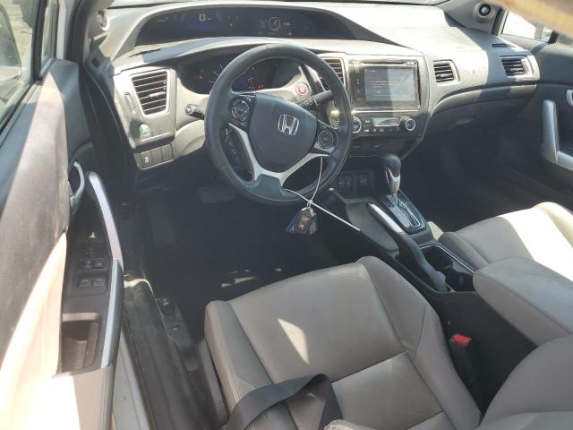 2HGFG3B02FH510912 - 2015 HONDA CIVIC EXL WHITE photo 8