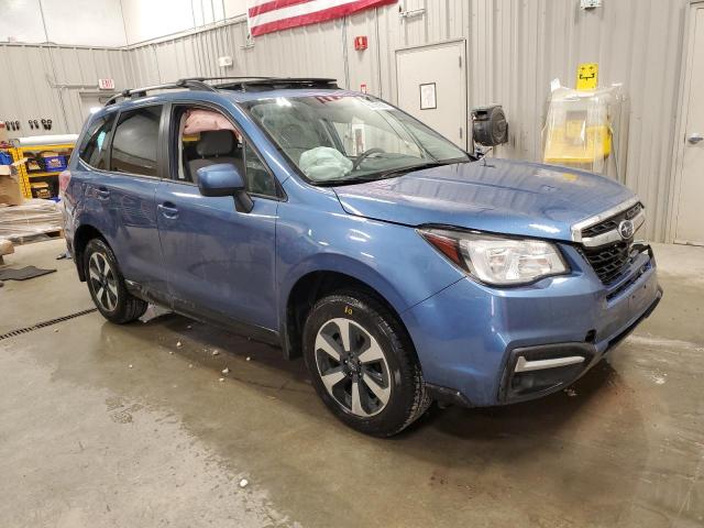JF2SJAECXHG458194 - 2017 SUBARU FORESTER 2.5I PREMIUM BLUE photo 4