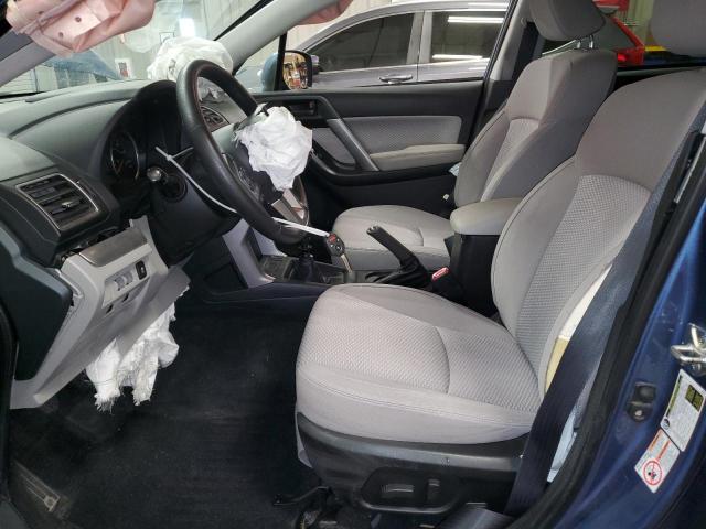 JF2SJAECXHG458194 - 2017 SUBARU FORESTER 2.5I PREMIUM BLUE photo 7