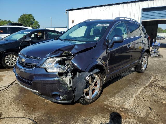 3GNAL3EK8ES515701 - 2014 CHEVROLET CAPTIVA LT BLUE photo 1