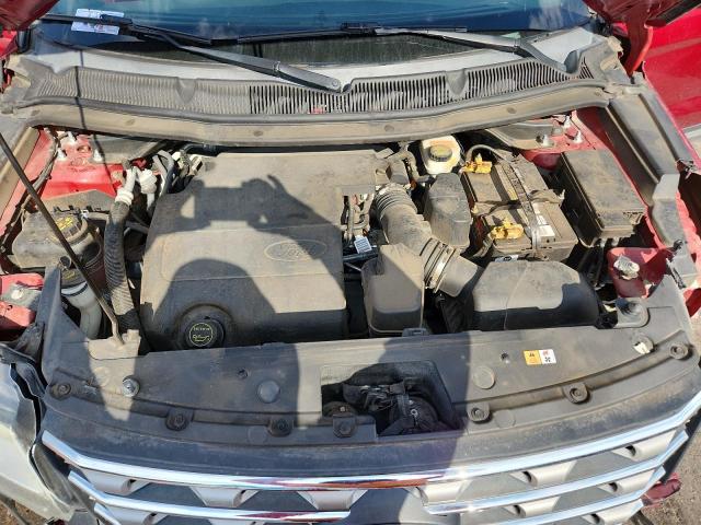 1FM5K8D87GGD02252 - 2016 FORD EXPLORER XLT Қызыл фото 12