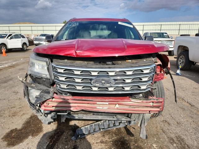 1FM5K8D87GGD02252 - 2016 FORD EXPLORER XLT Қызыл фото 5