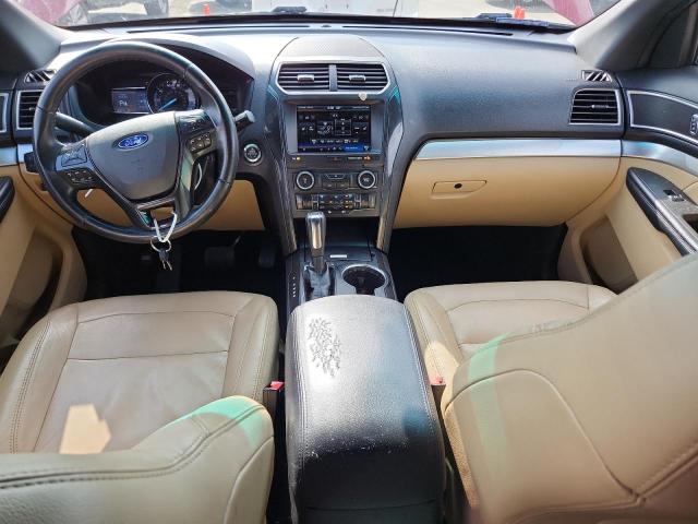 1FM5K8D87GGD02252 - 2016 FORD EXPLORER XLT Қызыл фото 8