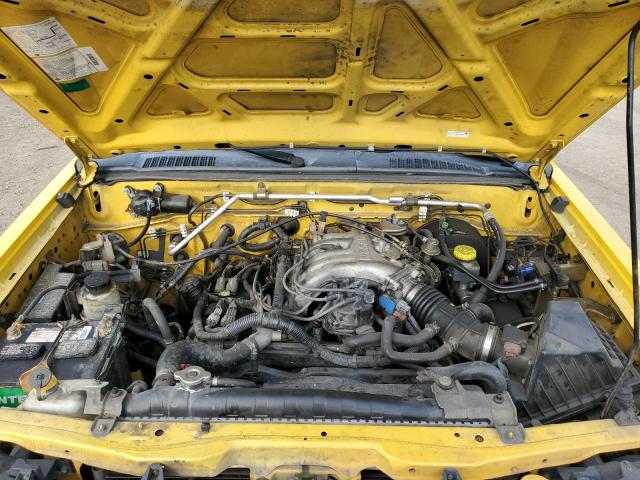 5N1ED28T43C697613 - 2003 NISSAN XTERRA XE YELLOW photo 11