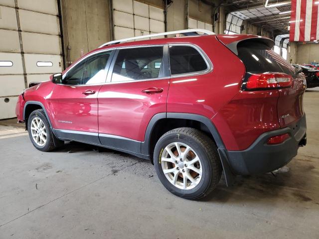 1C4PJMCS5HW551310 - 2017 JEEP CHEROKEE LATITUDE RED photo 2