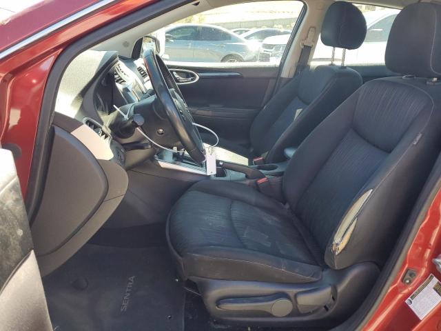 3N1AB7AP4KY274672 - 2019 NISSAN SENTRA S RED photo 7