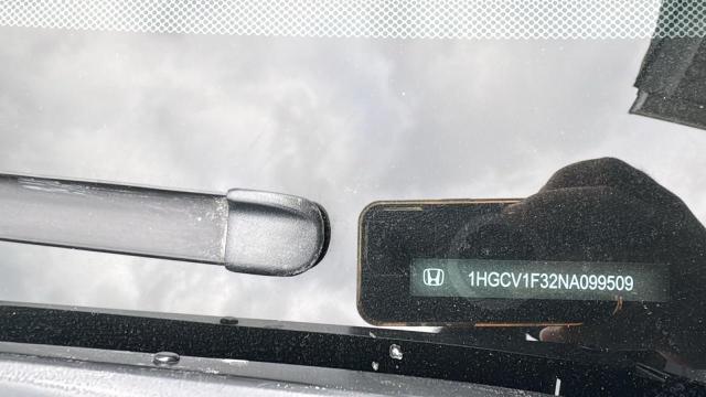 1HGCV1F32NA099509 - 2022 HONDA ACCORD SPORT GRAY photo 13