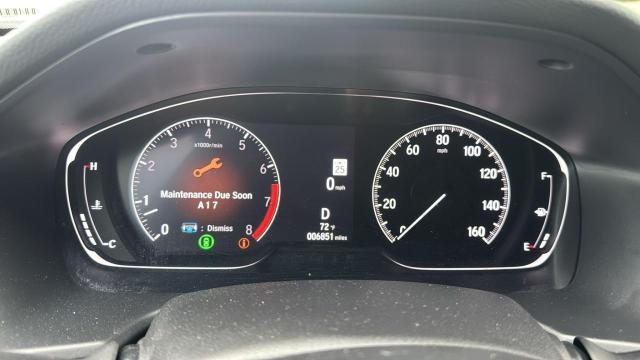 1HGCV1F32NA099509 - 2022 HONDA ACCORD SPORT GRAY photo 8