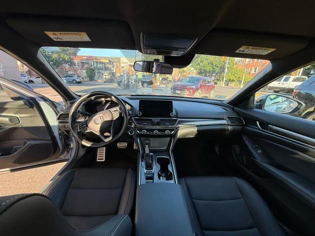 1HGCV1F32NA099509 - 2022 HONDA ACCORD SPORT GRAY photo 9