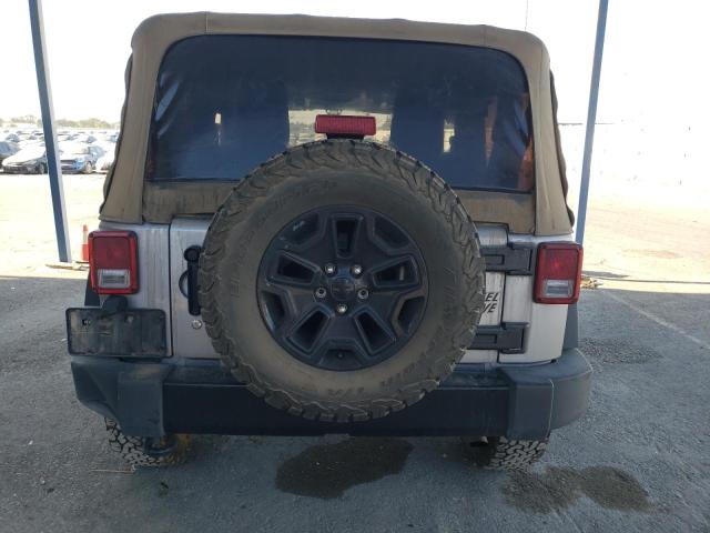 1C4AJWAG2EL285211 - 2014 JEEP WRANGLER SPORT GRAY photo 6