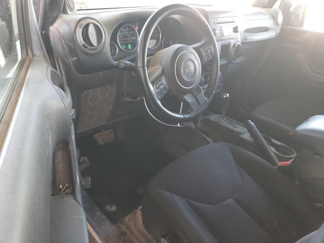 1C4AJWAG2EL285211 - 2014 JEEP WRANGLER SPORT GRAY photo 8