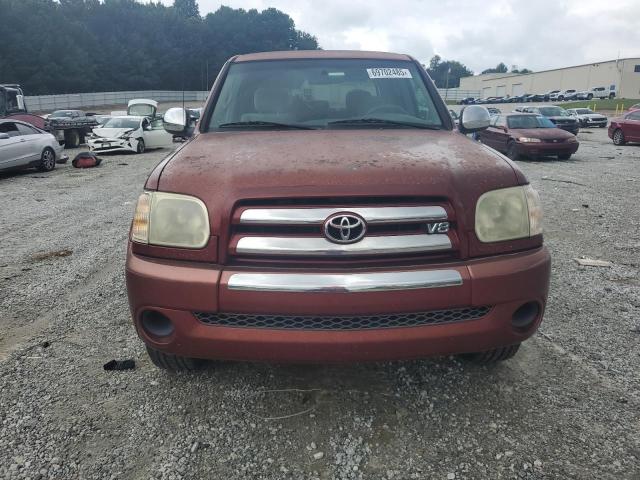 5TBET34165S495237 - 2005 TOYOTA TUNDRA DOUBLE CAB SR5 MAROON photo 5