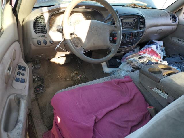 5TBRT3410YS087662 - 2000 TOYOTA TUNDRA ACCESS CAB წითელი ფოტო 8
