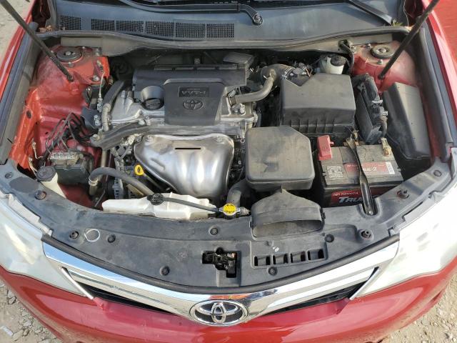 4T1BF1FK1CU539970 - 2012 TOYOTA CAMRY BASE RED photo 11