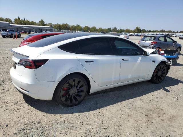 5YJ3E1EC6PF461190 - 2023 TESLA MODEL 3 WHITE photo 3