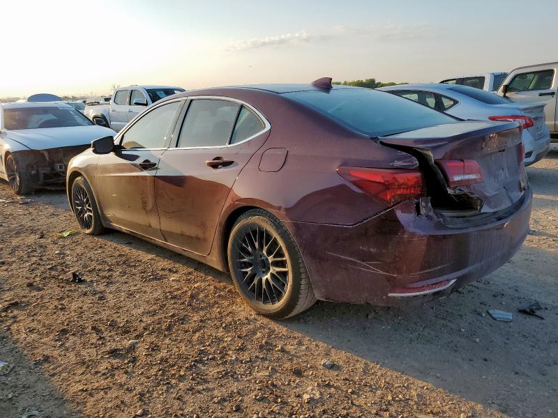 19UUB1F50FA021892 - 2015 ACURA TLX TECH BURGUNDY photo 2