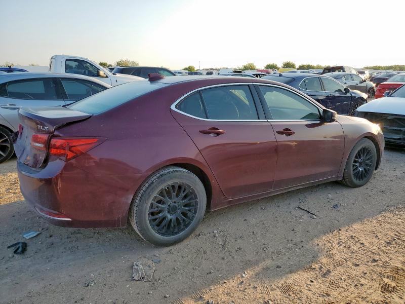 19UUB1F50FA021892 - 2015 ACURA TLX TECH BURGUNDY photo 3