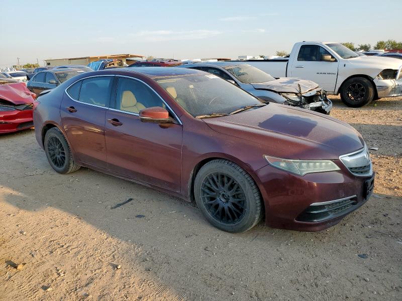 19UUB1F50FA021892 - 2015 ACURA TLX TECH BURGUNDY photo 4