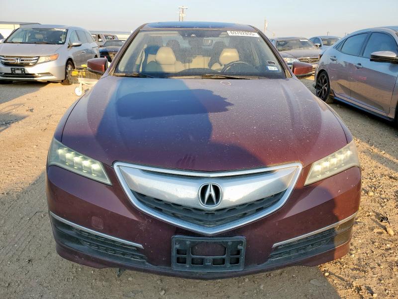 19UUB1F50FA021892 - 2015 ACURA TLX TECH BURGUNDY photo 5