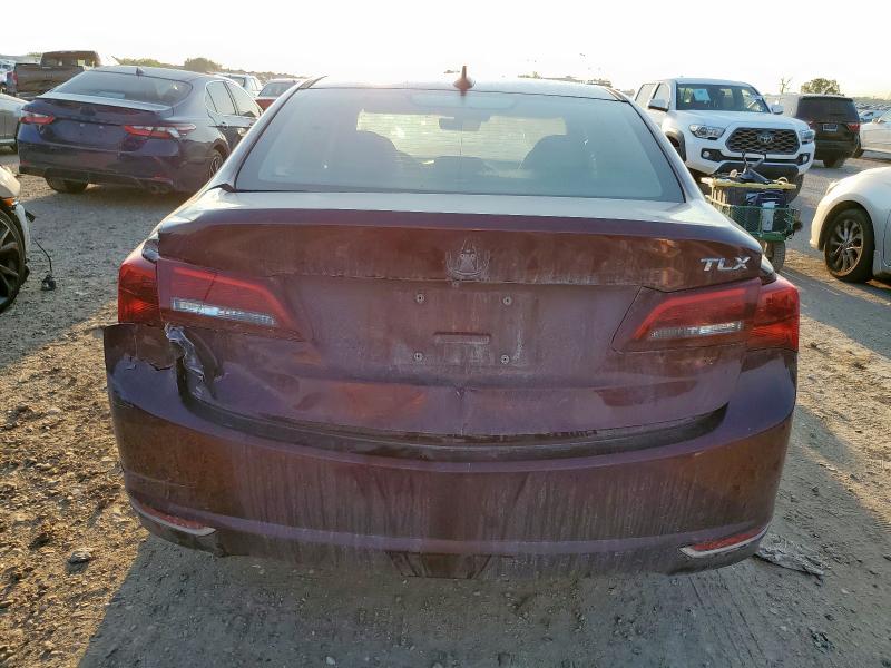 19UUB1F50FA021892 - 2015 ACURA TLX TECH BURGUNDY photo 6