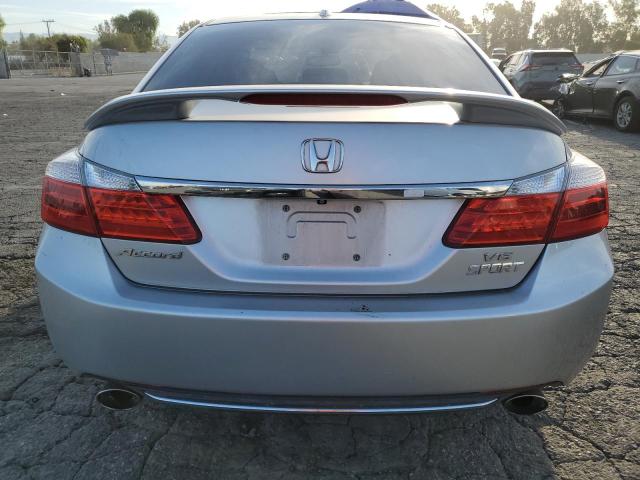 1HGCR3F84FA015915 - 2015 HONDA ACCORD EXL GRAY photo 6