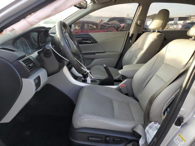 1HGCR3F84FA015915 - 2015 HONDA ACCORD EXL GRAY photo 7