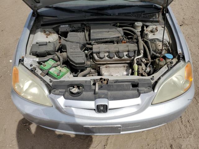1HGEM22992L070150 - 2002 HONDA CIVIC EX SILVER photo 11