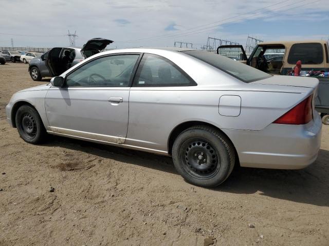 1HGEM22992L070150 - 2002 HONDA CIVIC EX SILVER photo 2