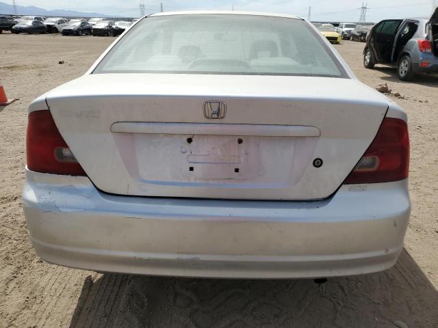 1HGEM22992L070150 - 2002 HONDA CIVIC EX SILVER photo 6