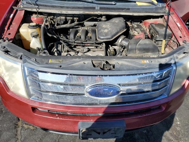 2FMDK36C37BB67651 - 2007 FORD EDGE SE RED photo 12