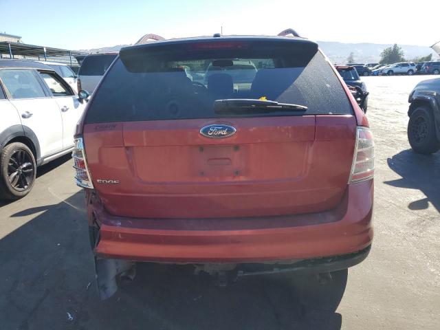 2FMDK36C37BB67651 - 2007 FORD EDGE SE RED photo 6