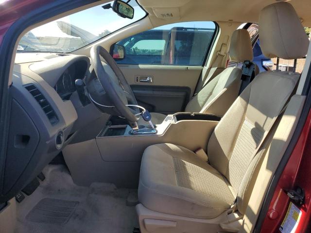 2FMDK36C37BB67651 - 2007 FORD EDGE SE RED photo 7