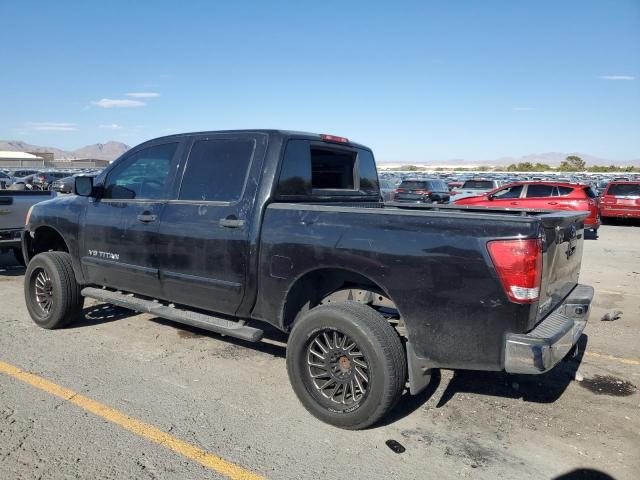 1N6AA0ED2EN501833 - 2014 NISSAN TITAN S BLACK photo 2