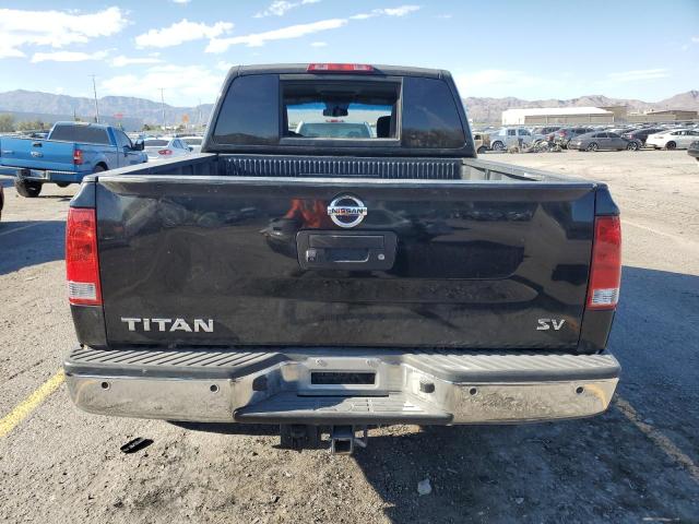 1N6AA0ED2EN501833 - 2014 NISSAN TITAN S BLACK photo 6