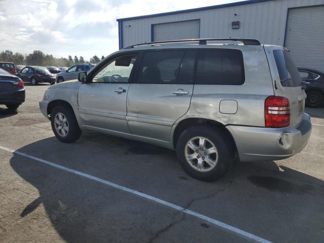 JTEGD21A930058016 - 2003 TOYOTA HIGHLANDER SILVER photo 2