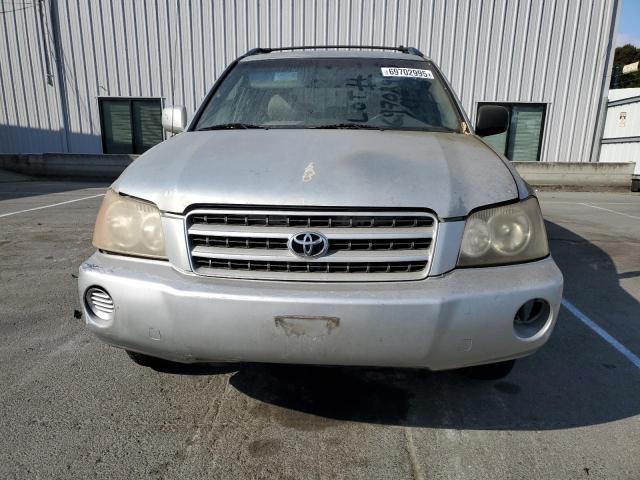 JTEGD21A930058016 - 2003 TOYOTA HIGHLANDER SILVER photo 5