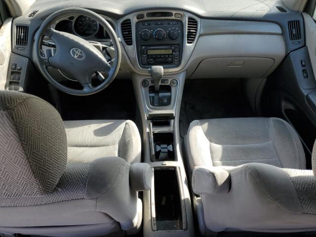 JTEGD21A930058016 - 2003 TOYOTA HIGHLANDER SILVER photo 8