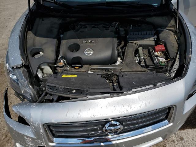 1N4AA5AP3EC912062 - 2014 NISSAN MAXIMA S SILVER photo 11