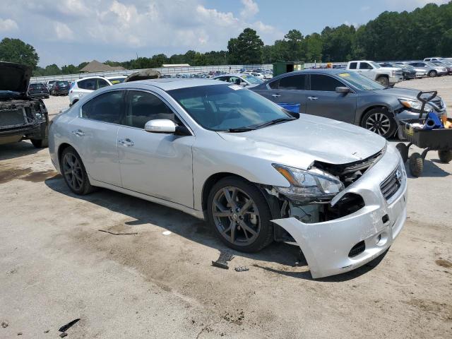 1N4AA5AP3EC912062 - 2014 NISSAN MAXIMA S SILVER photo 4