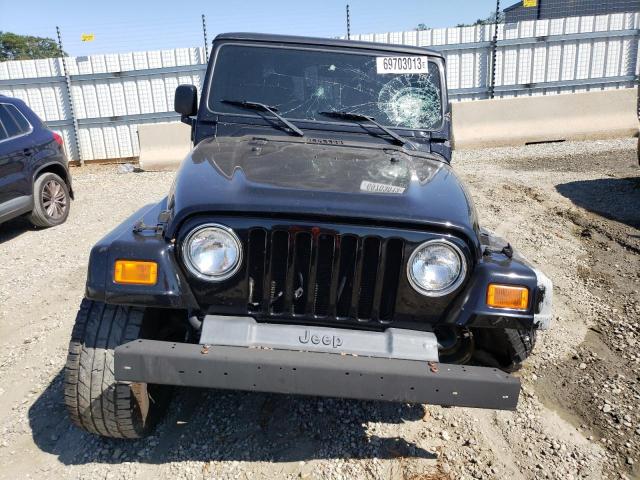 1J4FA29S46P786385 - 2006 JEEP WRANGLER / SE BLACK photo 5