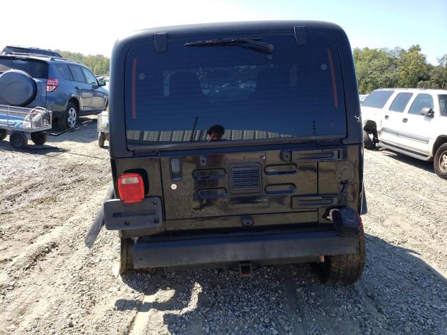 1J4FA29S46P786385 - 2006 JEEP WRANGLER / SE BLACK photo 6