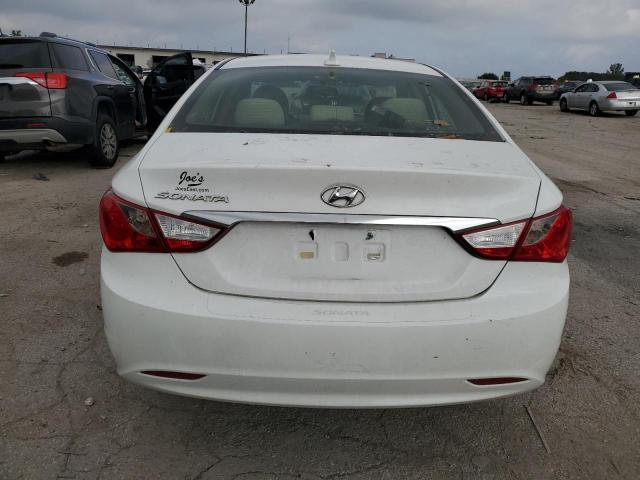 5NPEB4AC3BH262116 - 2011 HYUNDAI SONATA GLS WHITE photo 6