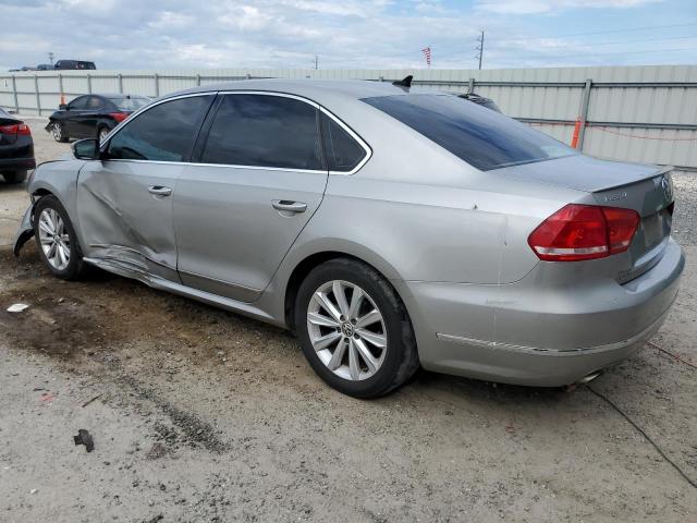 1VWCH7A37CC106193 - 2012 VOLKSWAGEN PASSAT SEL SILVER photo 2