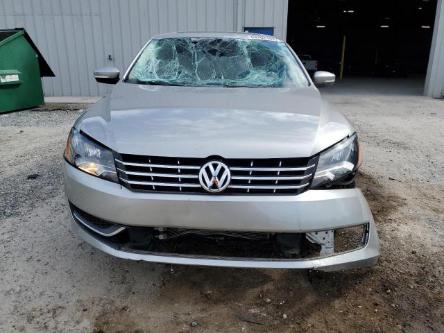 1VWCH7A37CC106193 - 2012 VOLKSWAGEN PASSAT SEL SILVER photo 5