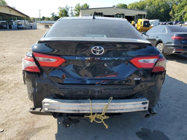 4T1B11HK5KU760627 - 2019 TOYOTA CAMRY L BLACK photo 6