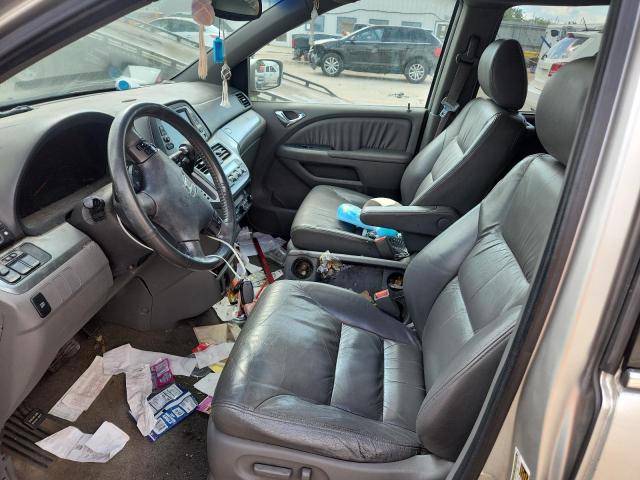 5FNRL387X8B005253 - 2008 HONDA ODYSSEY EXL SILVER photo 7