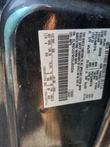 5LMEU27R52LJ05234 - 2002 LINCOLN NAVIGATOR შავი ფოტო 13