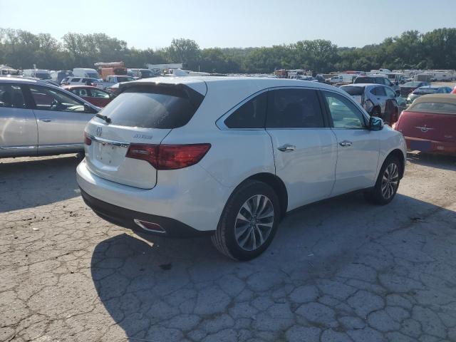 5FRYD3H49FB007621 - 2015 ACURA MDX TECHNOLOGY WHITE photo 3